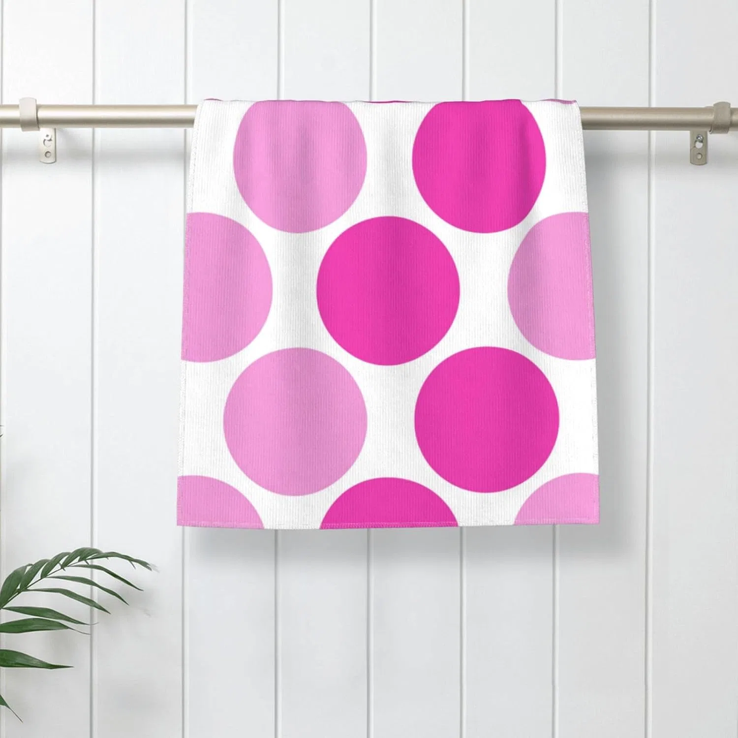 Мочалка для лица из микрофибры, Nevjipu, 69 x 40 см, Hot Pink — фото 4