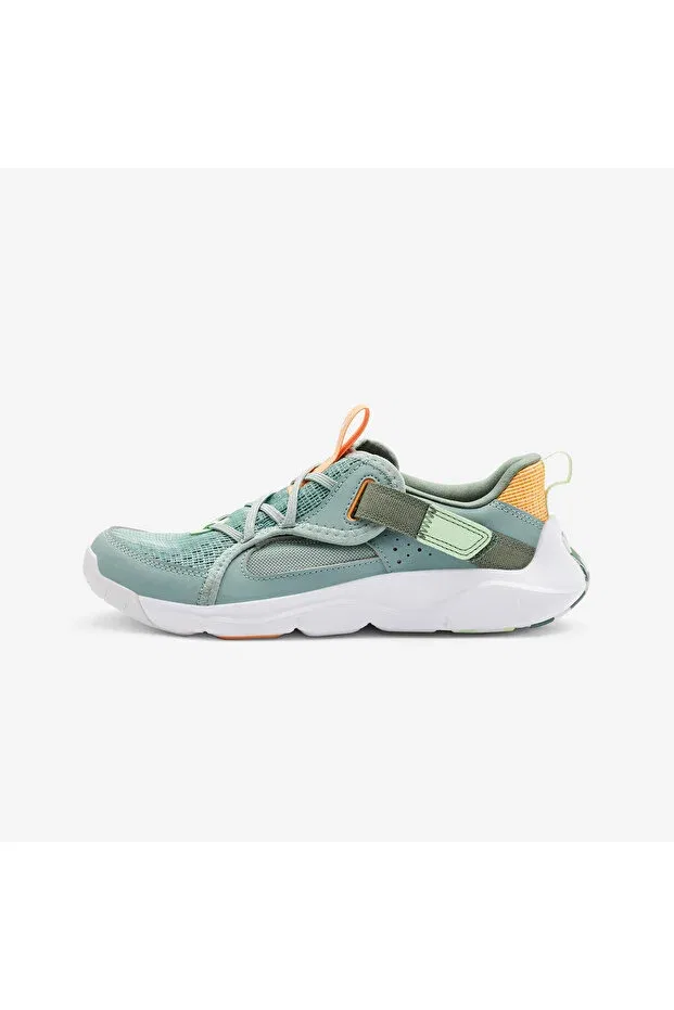 Детские спортивные кроссовки для девочек с плоской подошвой Sportswear Decathlon, Orange - Green