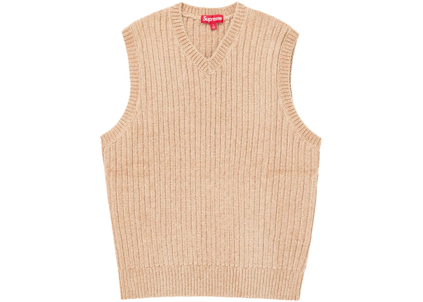 Мужской жилет из шенилла Supreme Vest, Beige — фото 2