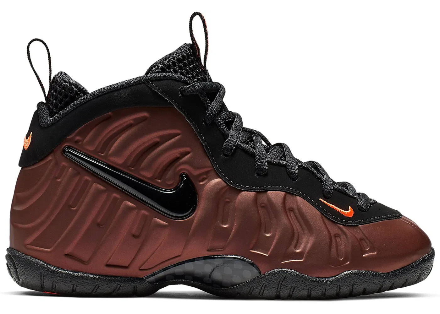 Детские кроссовки с принтом Nike Air Foamposite Pro Nike, Hyper Crimson/Black