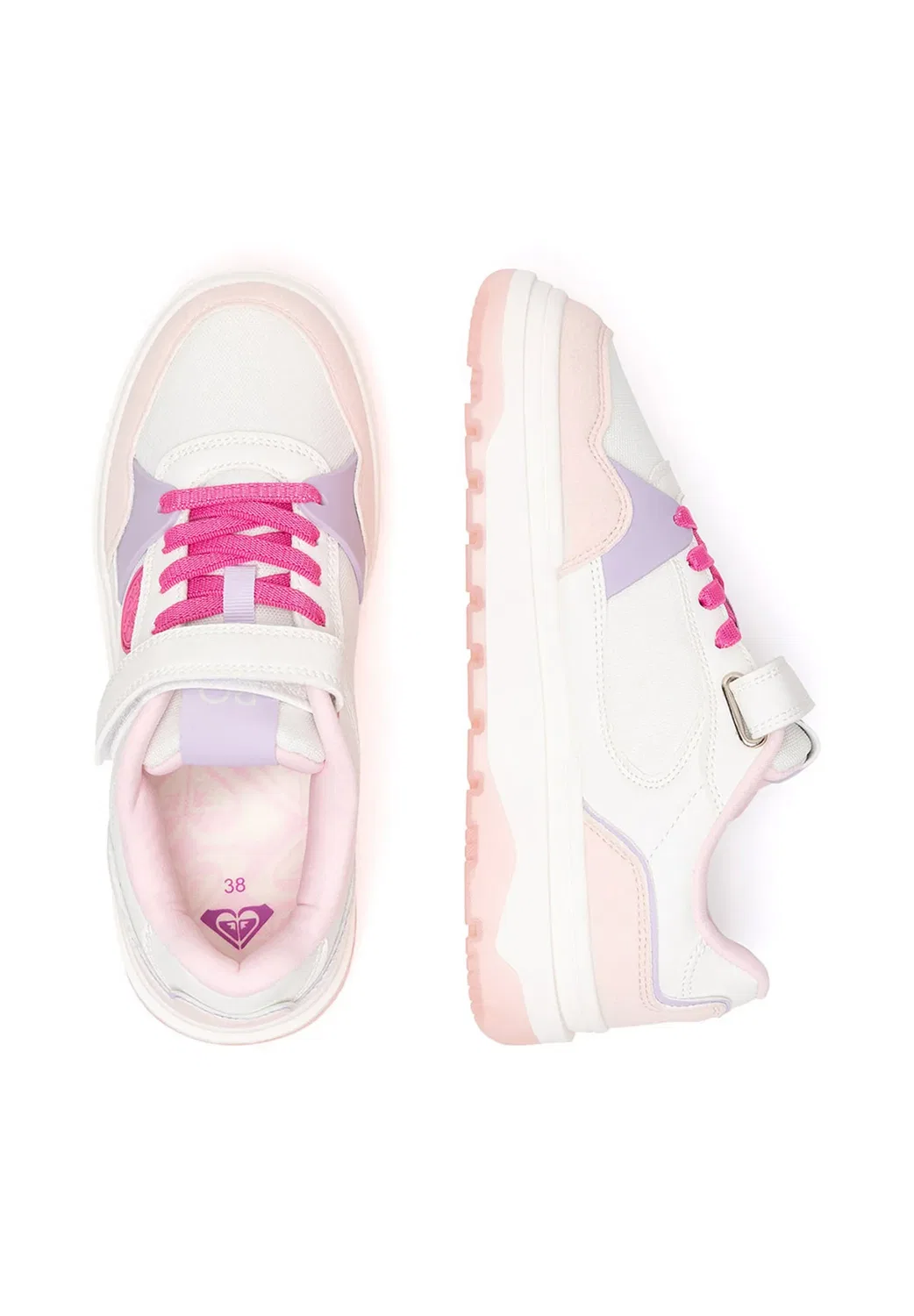 Кроссовки для девушки a24f0767a-1 - кроссовки Roxy, Multicolor — фото 3