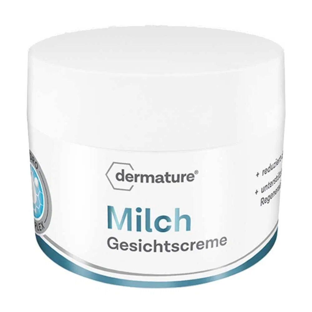 Молочный крем для лица Dermature, 50 мл, успокаивающий Wellneuss Gmbh & Co. Kg