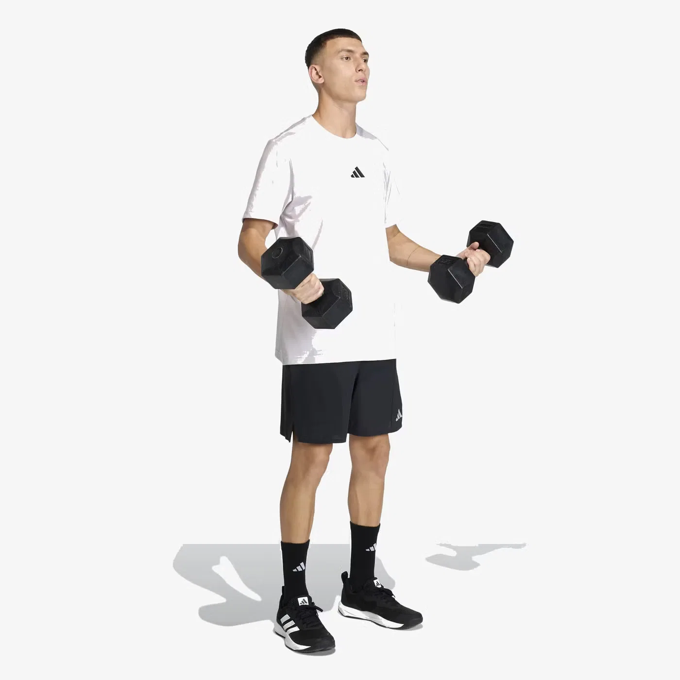Футболка с принтом Climacool Training Identity Adidas, фиолетовый — фото 4