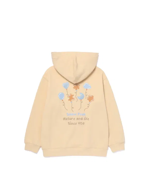 Футболка с принтом для детей, s25fkfhd80 Snowpeak Apparel Kids, желтый — фото 3