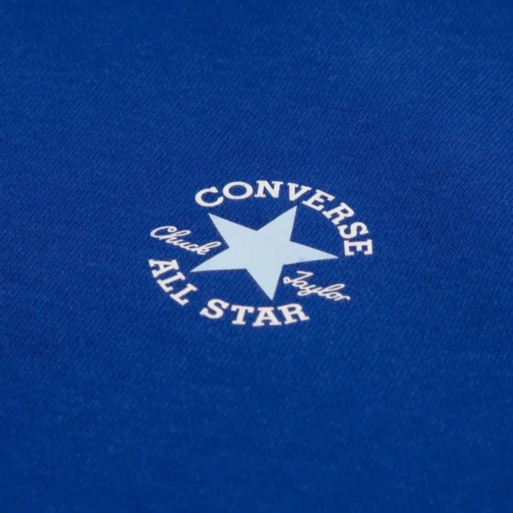 Детское худи для мальчиков с капюшоном Converse kids, Blue — фото 3