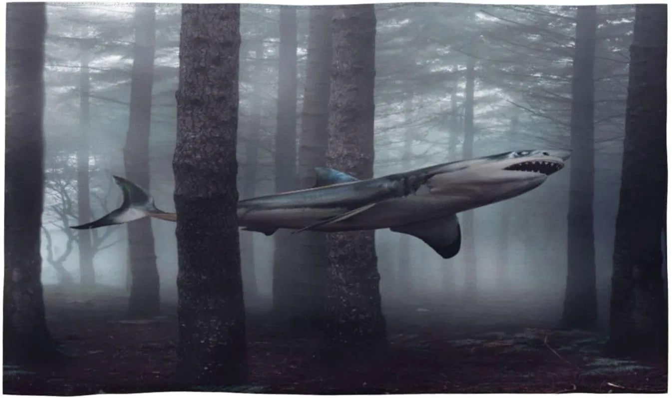 Салфетка для лица Shark из микрофибры BONDIJ 40x70 см