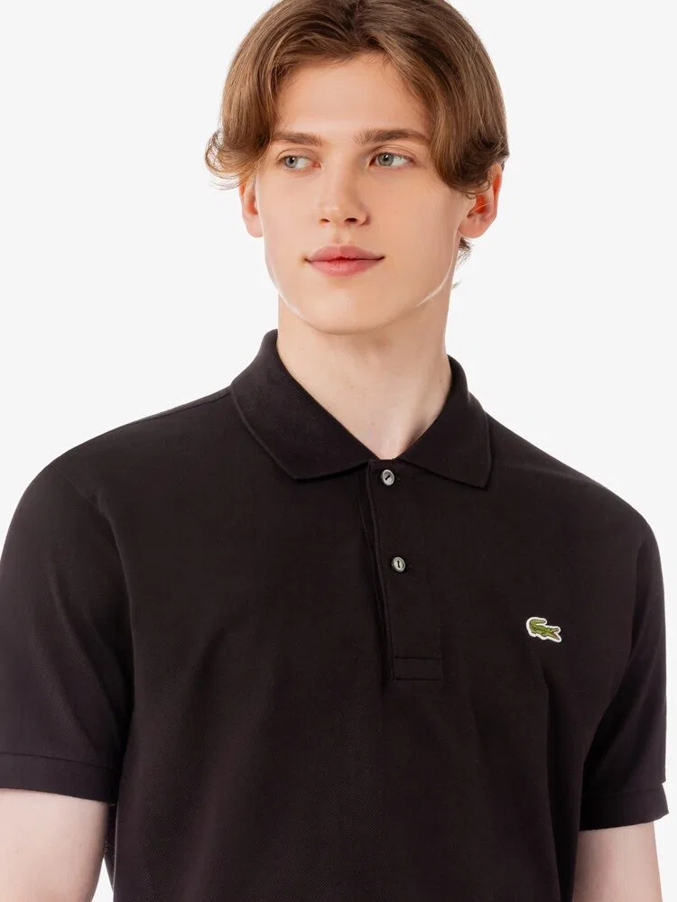 Футболка поло классического кроя L1212-56G LACOSTE, Antique Gold — фото 2