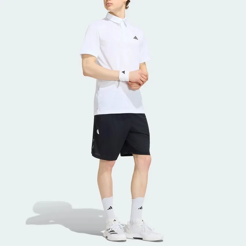 Поло теннисное Adidas, White — фото 3
