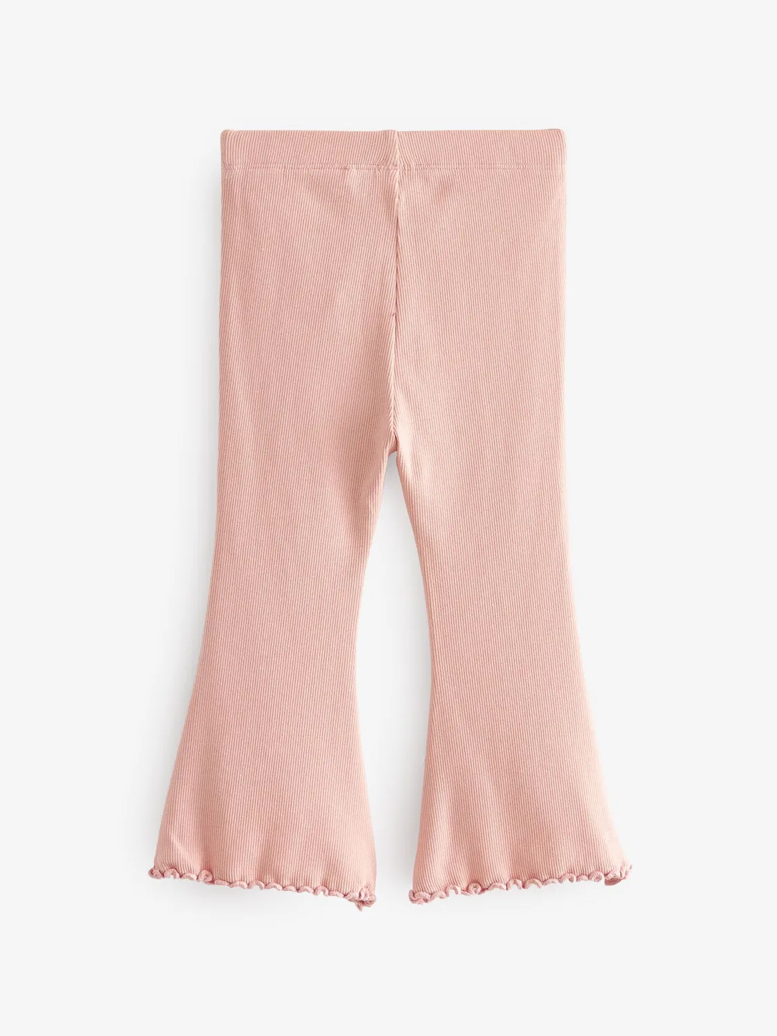 Леггинсы расклешенные Rib Flare Next, Pale Pink — фото 2