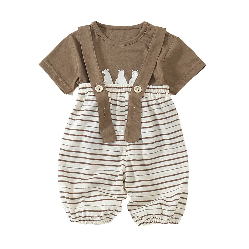 Детский комплект спортивной одежды Casual Sportswear TNTX, Coffee