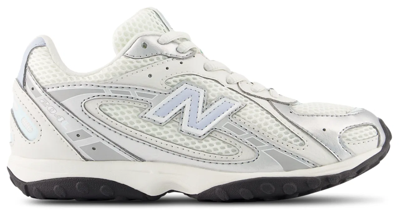 Кроссовки для мальчиков 204L New Balance, серебристый/синий
