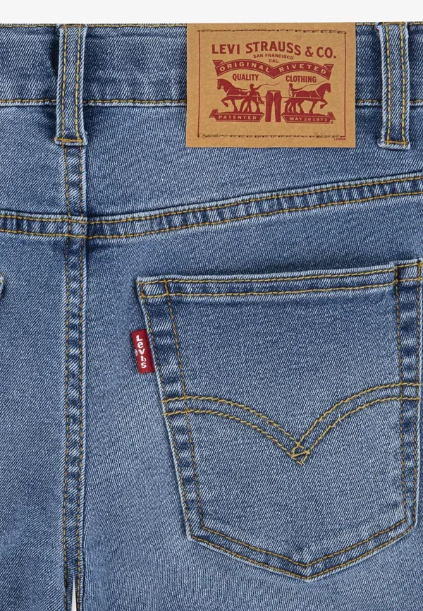 Джинсы зауженного кроя Levi'S, темно-синий — фото 4