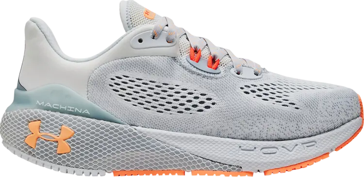 Кроссовки Under Armour Wmns HOVR Machina 3 Grey Mist Coral, серый