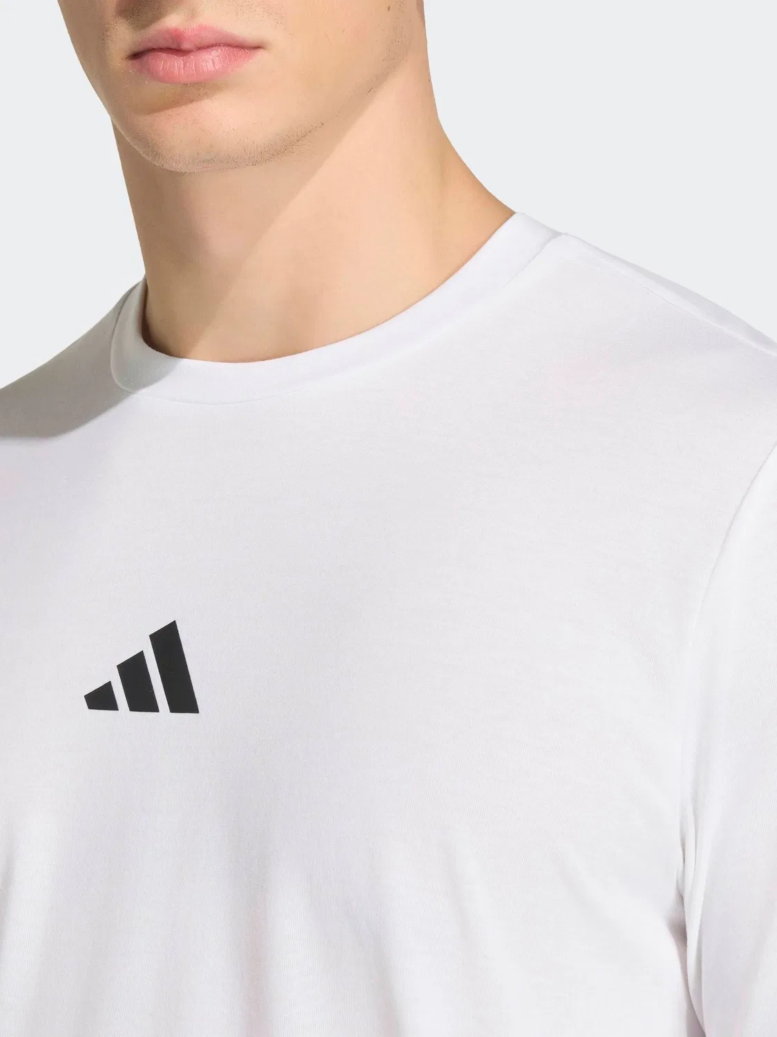 Футболка тренировочная Climacool Tech Training Graphic adidas, белый — фото 4