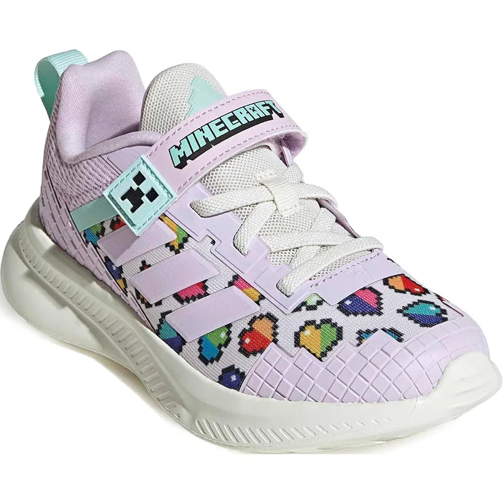 Детские кроссовки для бега Minecraft Fortarun 4.0 Adidas, Purple/Purple/Purple