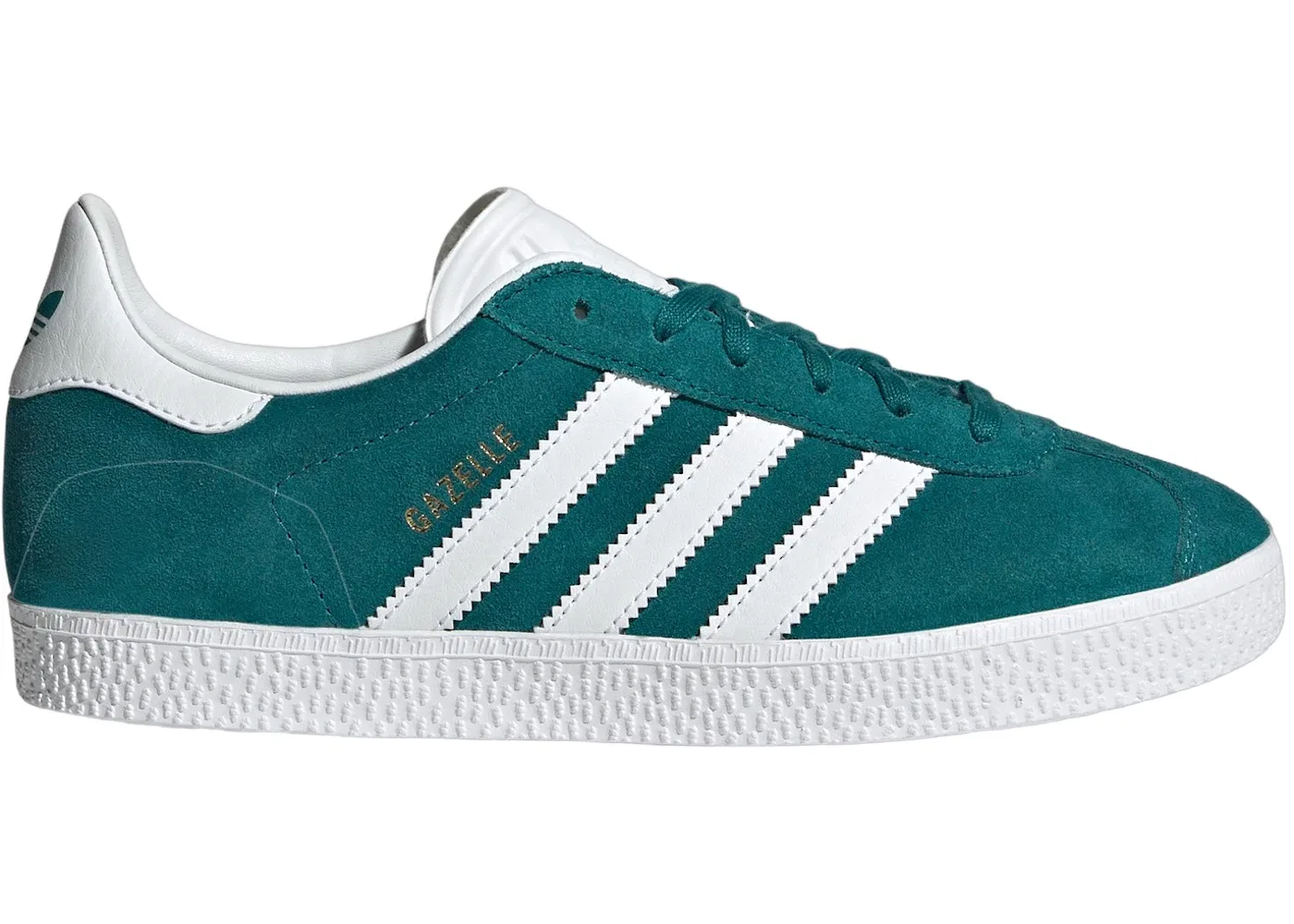Детские кроссовки Lifestyle Adidas Gazelle, Legacy Teal/Cloud White/Gold Metallic