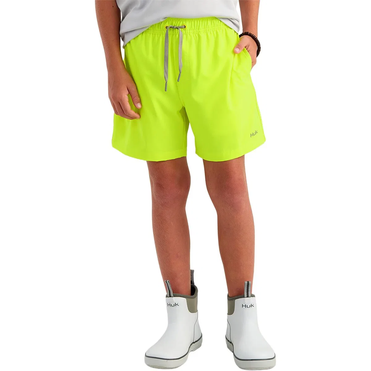 Детские шорты для мальчиков быстросохнущие Pursuit Volley Short Huk, Neon Yellow