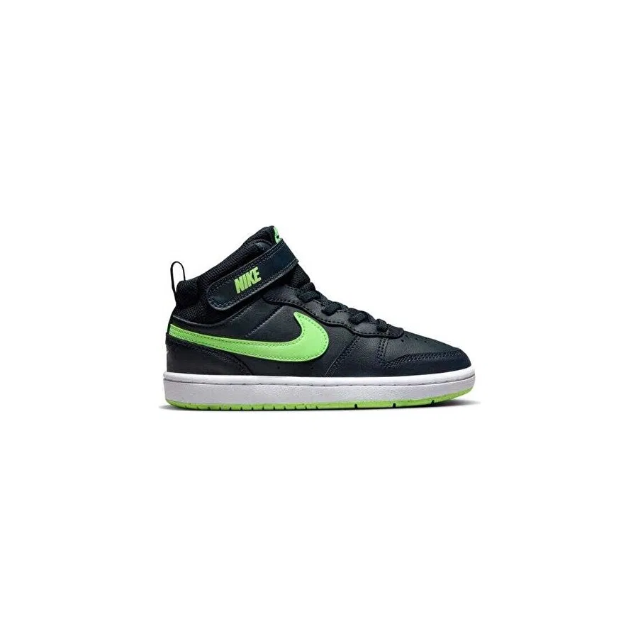 Детские кроссовки с высоким берцем Nike Court Borough Mid 2 (PSV), Разноцветный