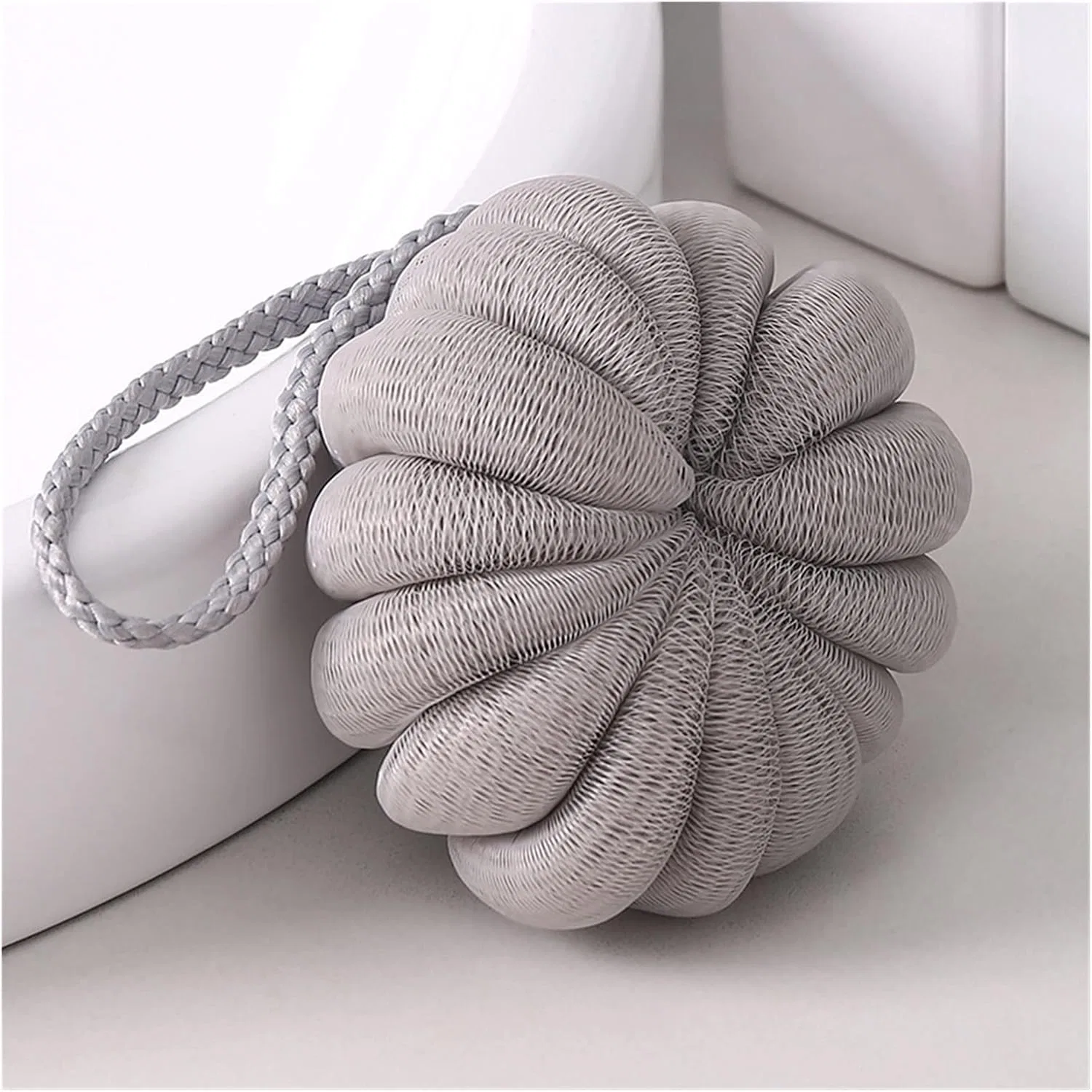 Мочалка для душа, ZZSRJ, 1 шт, 10 см, Bath Ball Gray