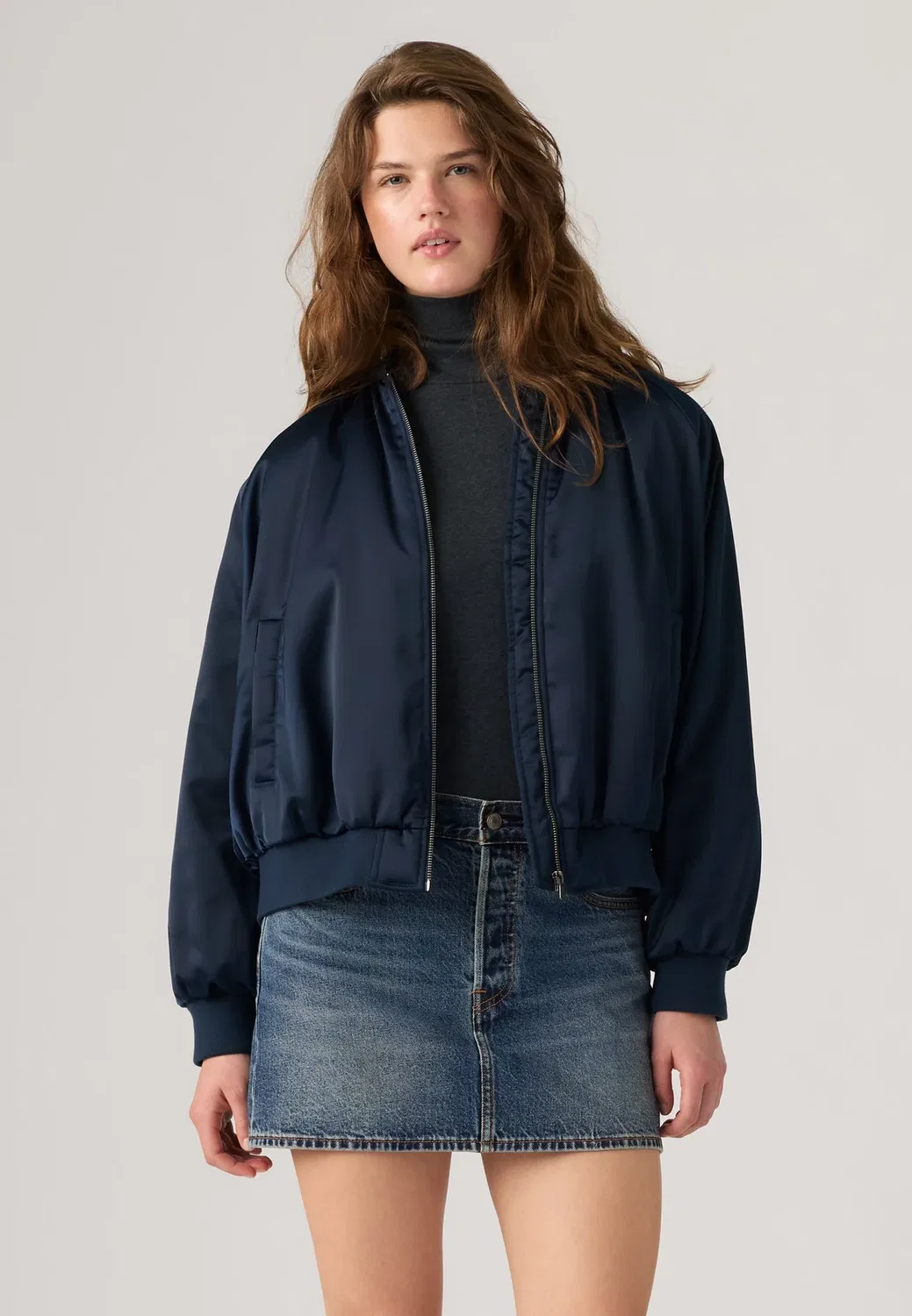 Модная куртка-бомбер от Ruth Levi'S, Navy Blazer — фото 2