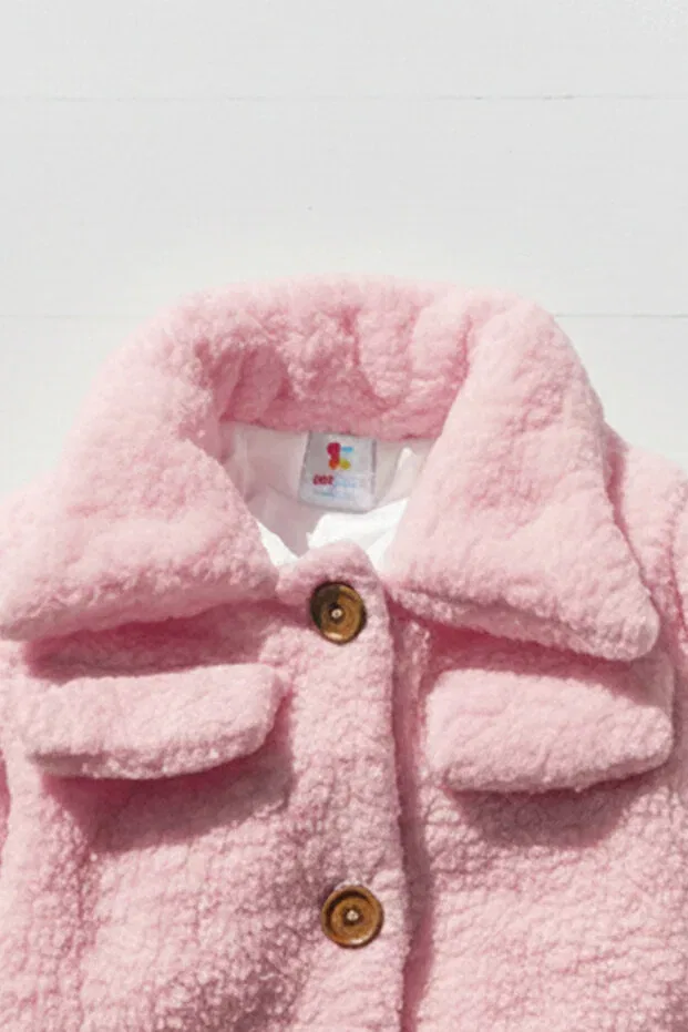 Детский комплект для девочек хлопковый X ipek atlas Bshood, Pink — фото 3