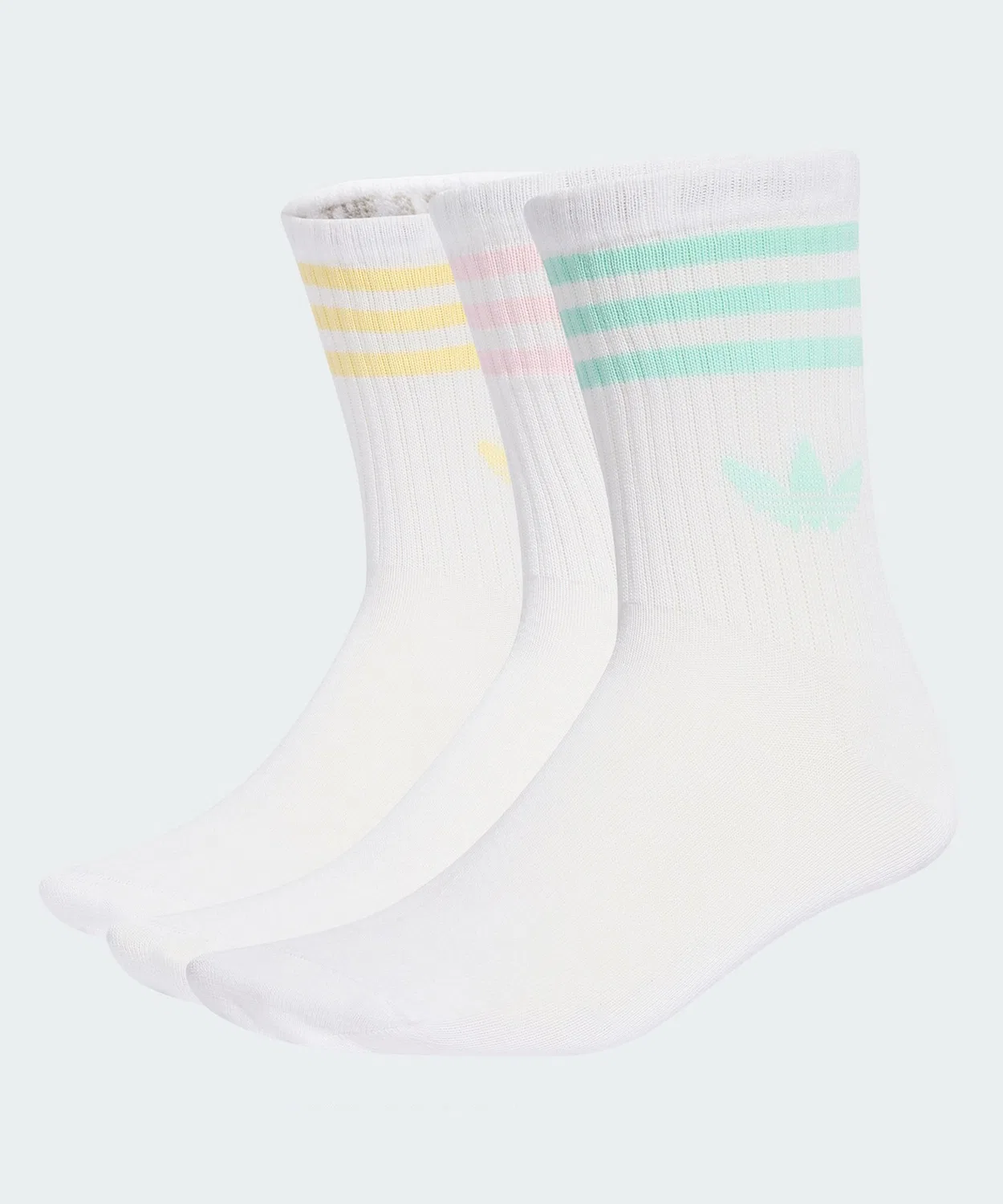 Носки с тремя полосками, комплект из 3 пар Adidas, White Other 6