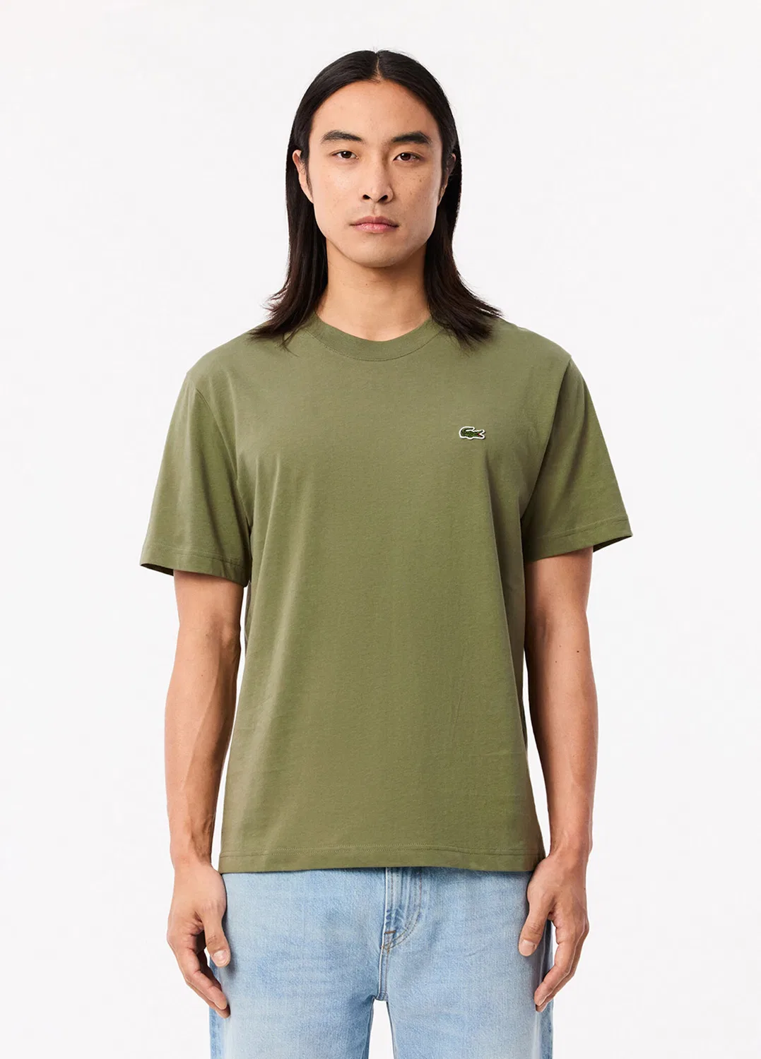 Футболка Lacoste Classic Fit, Haki-BMY — фото 2
