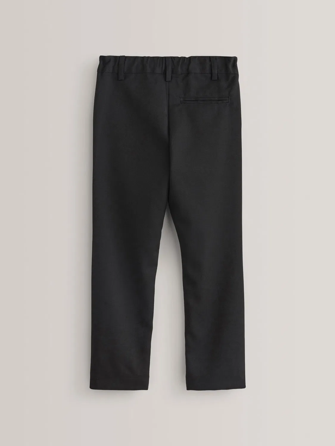 Брюки прямого кроя, Slim Fit, Black Slim Waist Straight Leg School Trousers Next, черный — фото 2