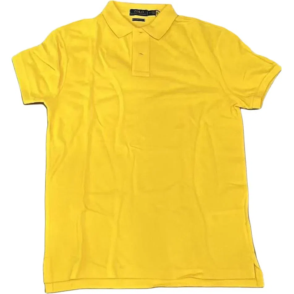 Мужское поло с воротником Yellow Polo Ralph Lauren, Yellow