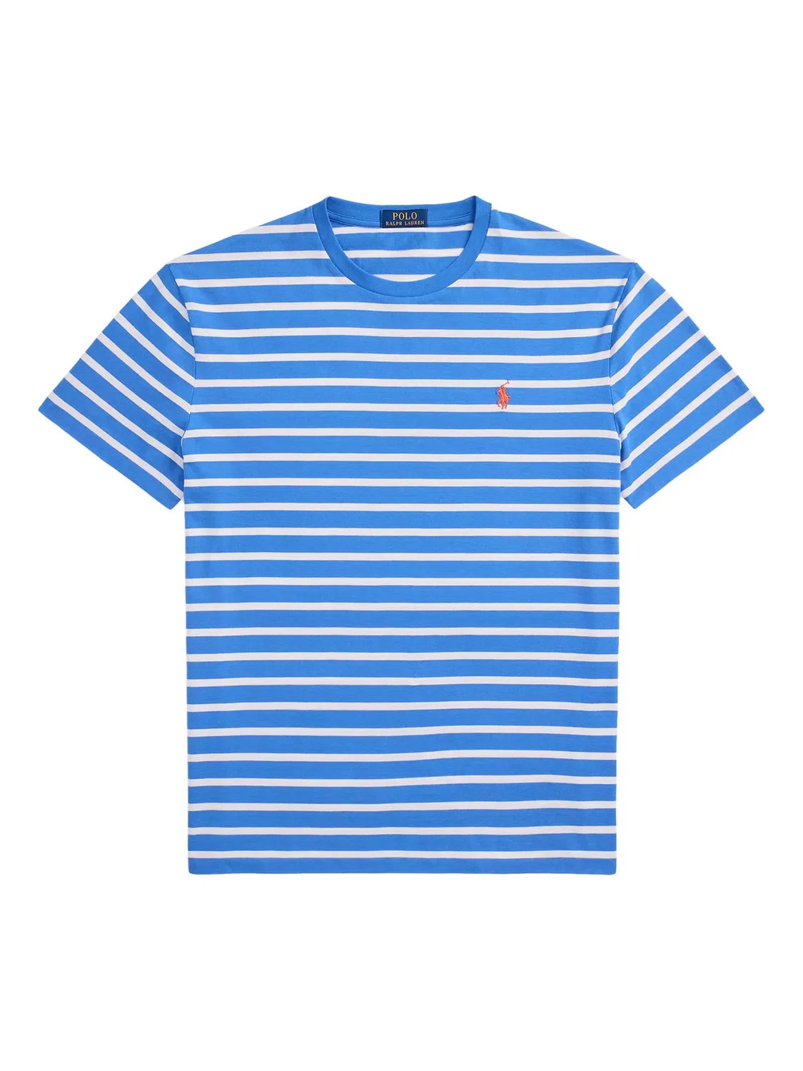 Футболка в полоску синего цвета Polo Ralph Lauren, синий