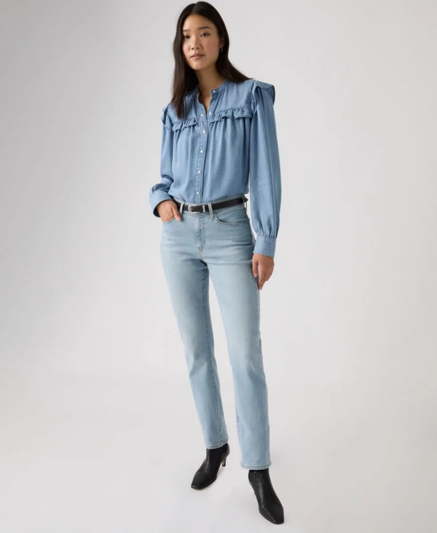 Джинсы прямого кроя с завышенной талией Levi's, Up And Away — фото 4