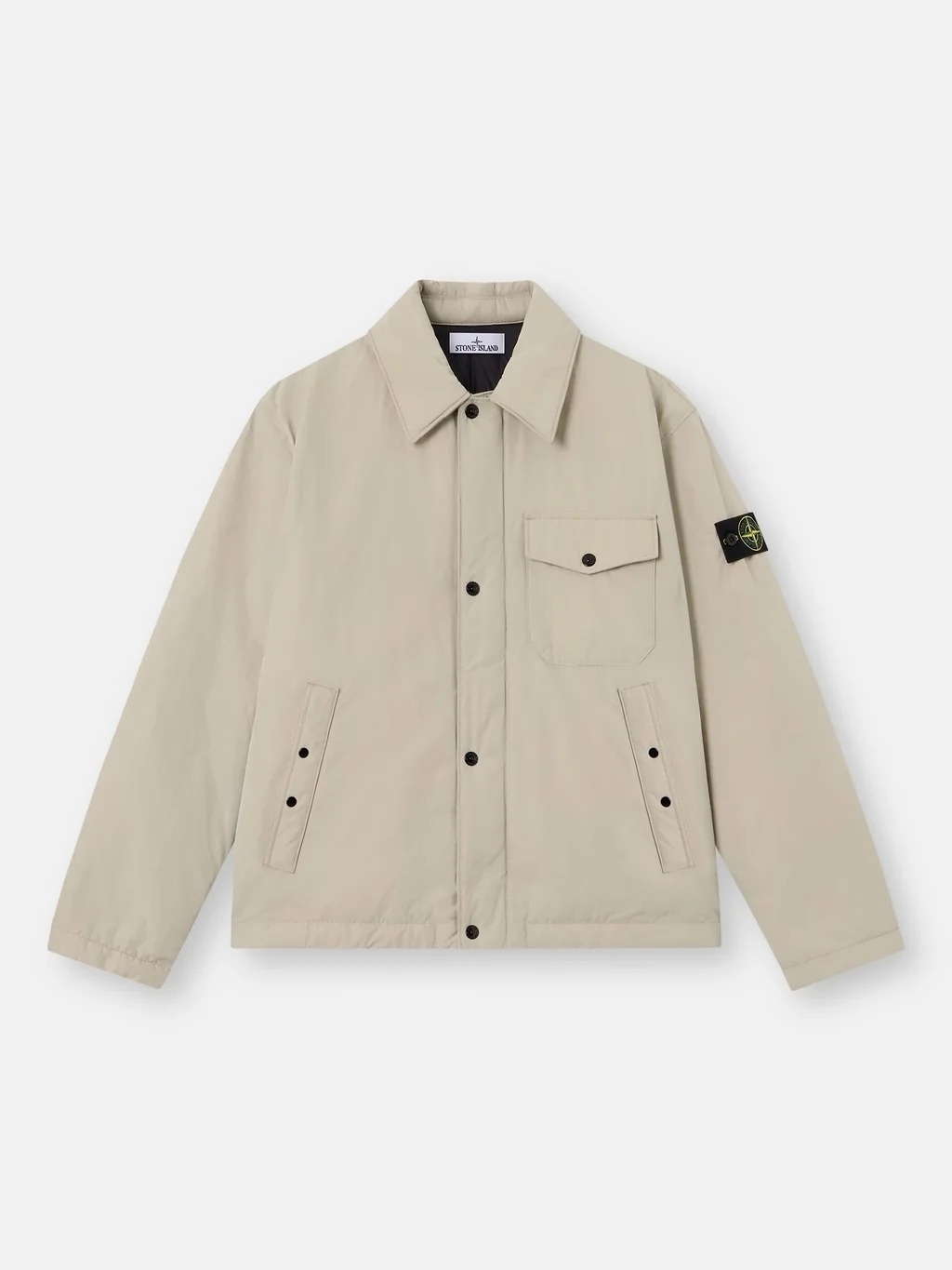 Мужская утеплённая куртка Stone Island With Anti-drop, песочный — фото 2