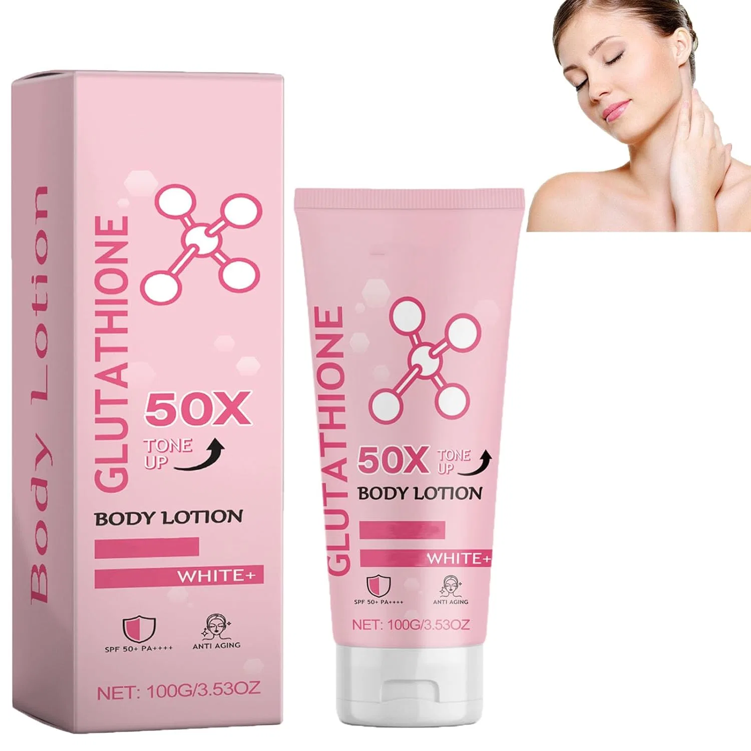Лосьон для тела Glutathione Body Lotion, 100 мл, 1 шт, homomdy