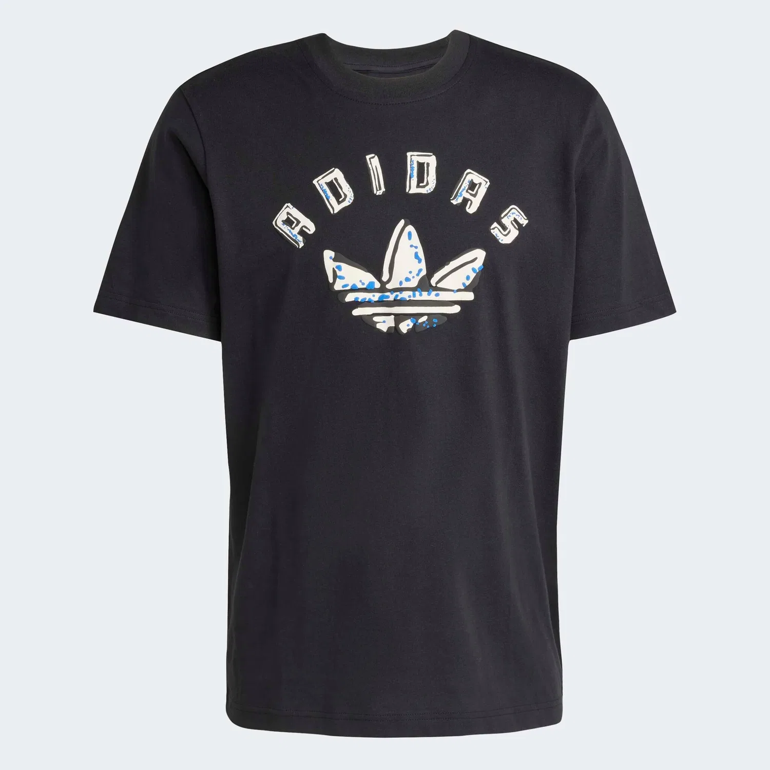 Мужская футболка с принтом Adidas Originals, Black — фото 4