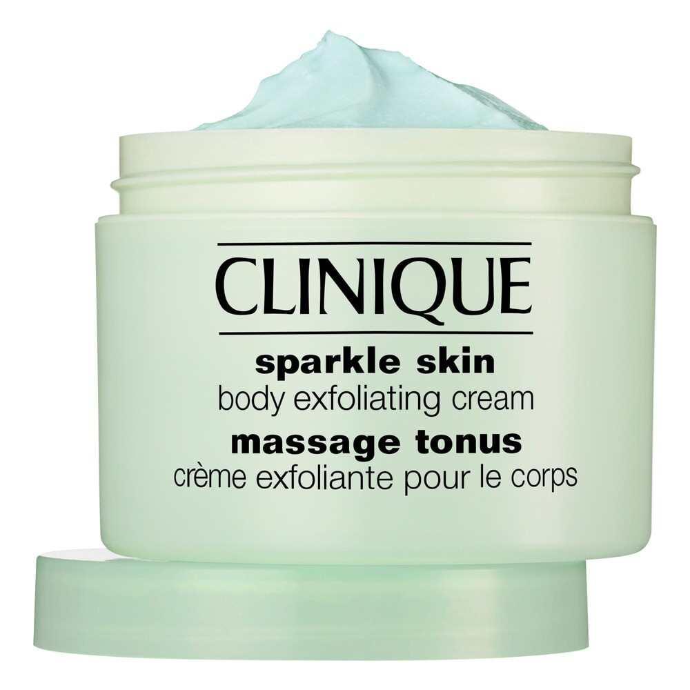 Clinique Sparkle Skin Body Exfoliating Cream освежающий скраб для тела с ментолом 250мл — фото 3