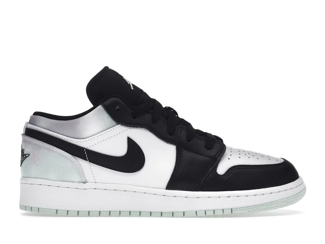Детские кроссовки Lifestyle с принтом Jordan 1 Low Jordan, Black/Blue