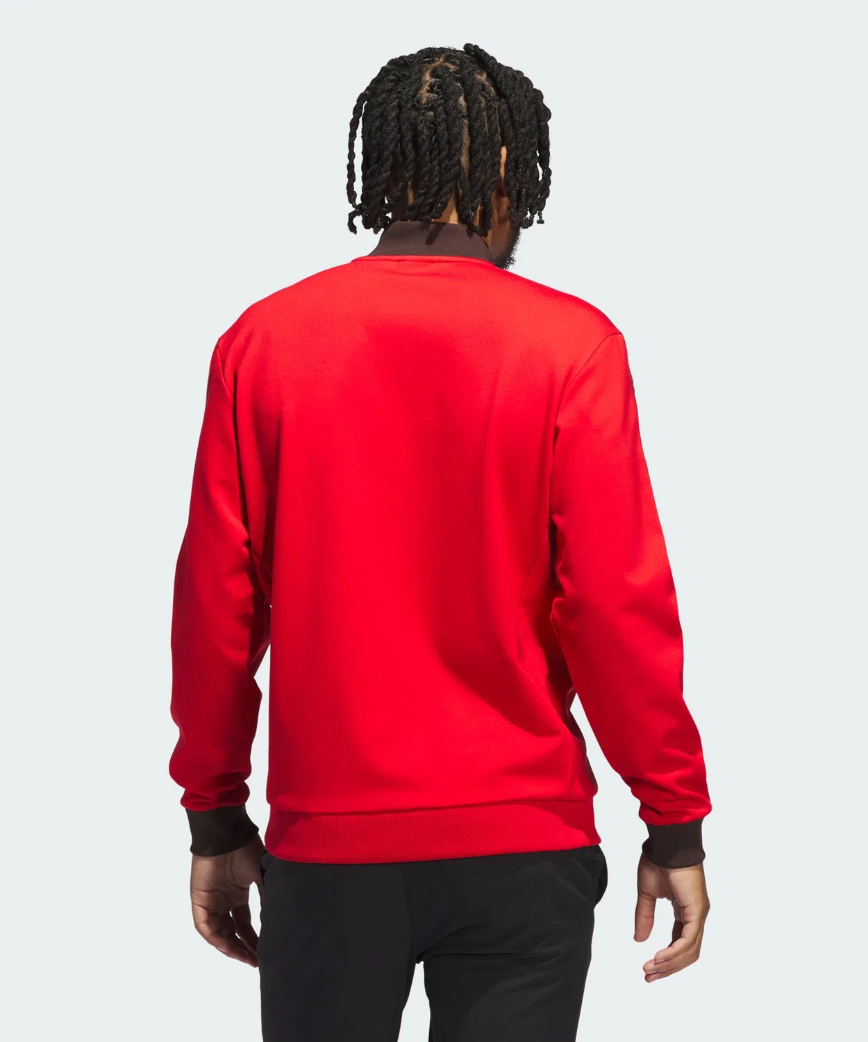 Мужской свитшот с длинным рукавомOriginal Golf 3st HZ Adidas, Red — фото 2