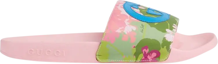 

Сандалии Ken Scott x Gucci Wmns Slide Floral - Pink, розовый