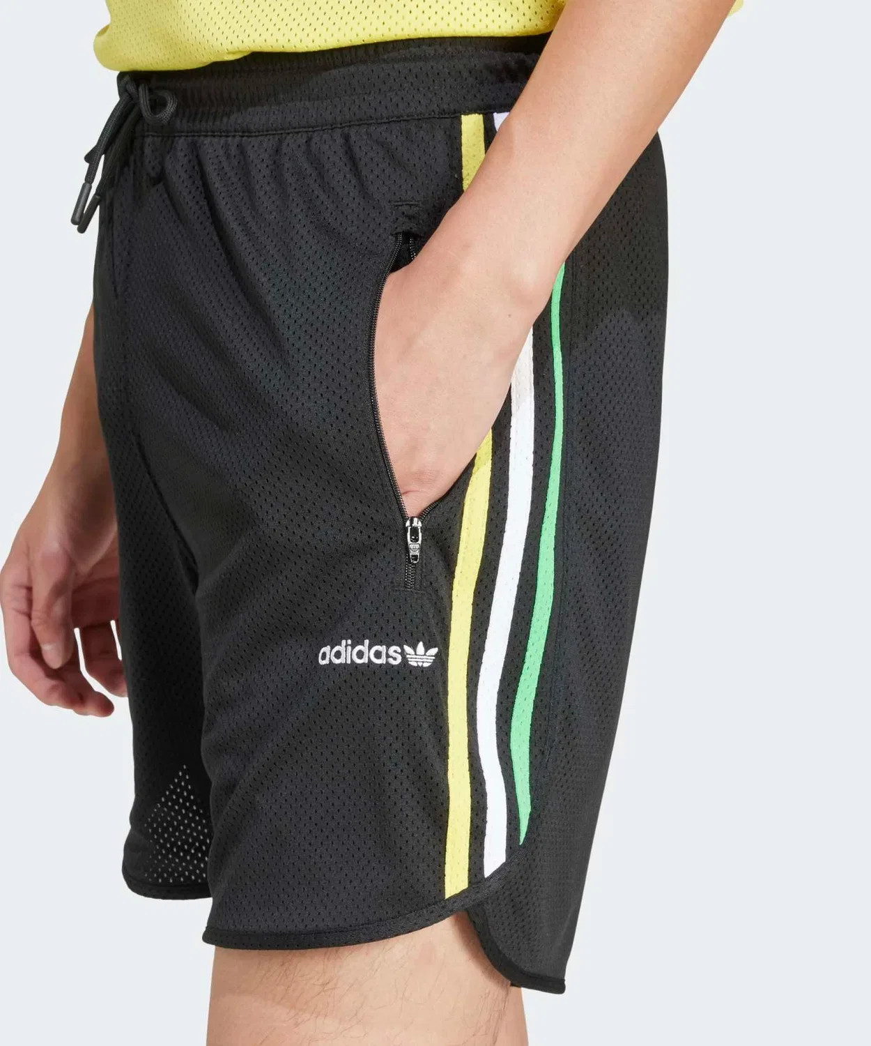 Мужские шорты с длиной до колена Sprint Shorts Adidas Originals, Black — фото 3