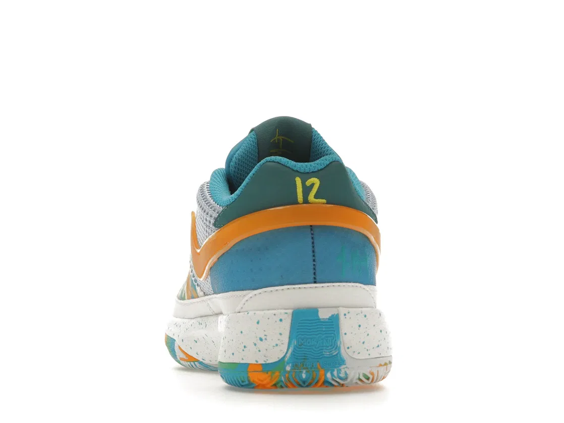 Детские кроссовки для баскетбола Nike Ja 1 Water Battle (GS), White/Sundial/Cobalt Bliss — фото 4