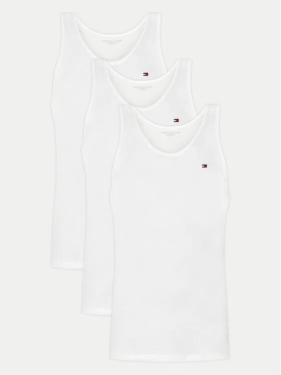 Комплект топов без рукавов regular fit Tommy Hilfiger, белый