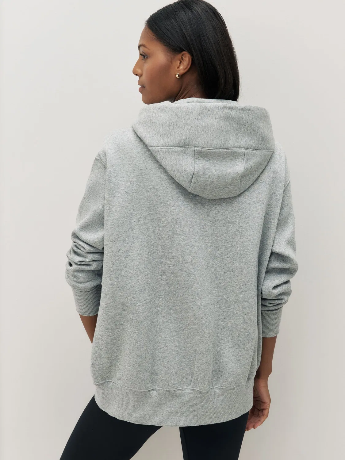 Худи Nike Phoenix Oversized, темно-серый — фото 3
