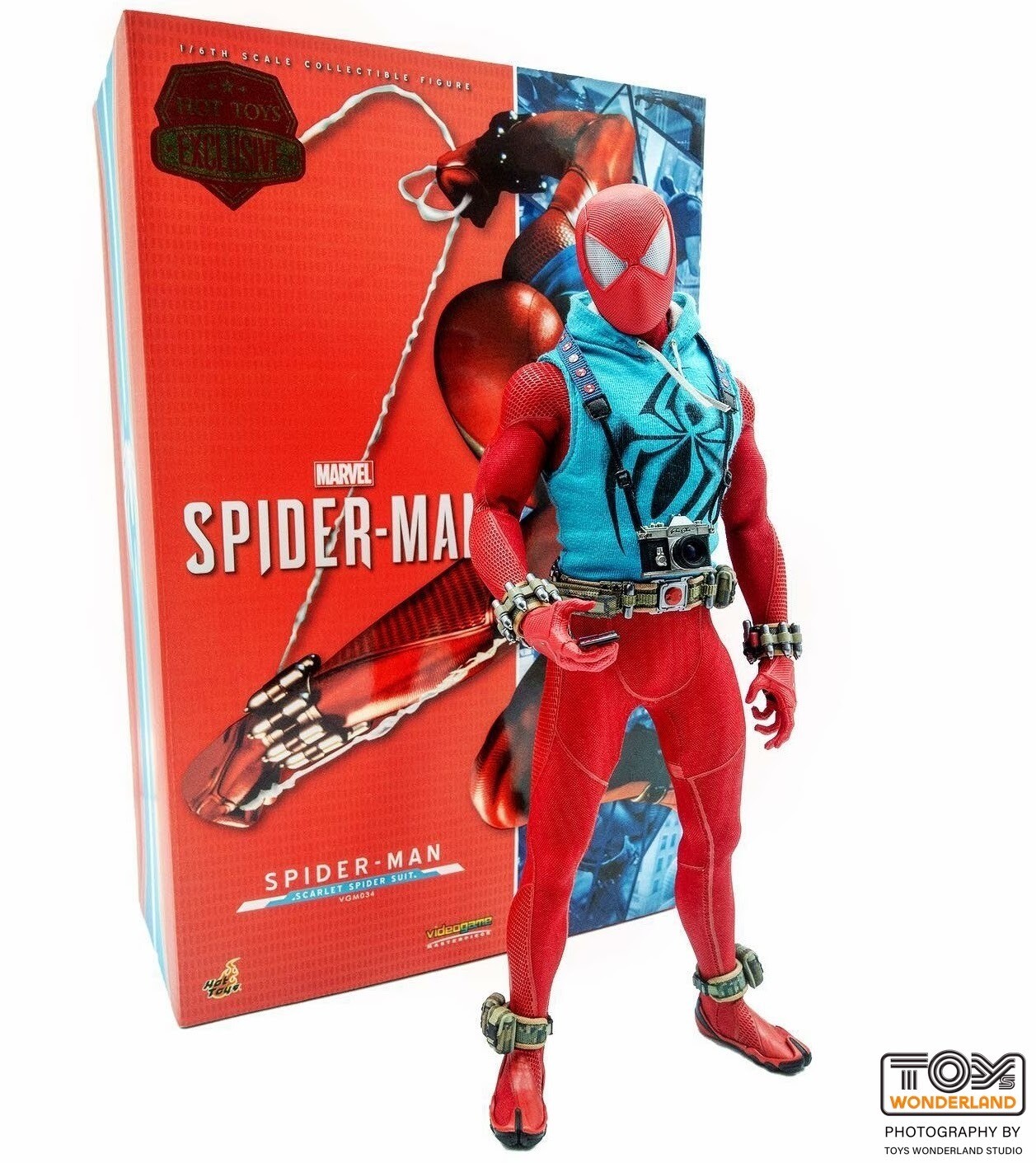 

Фигурка Hot Toys Marvel’s Spider-Man, Spider-Man ( Scarlet Spider Suit ) VGM34, 30 см