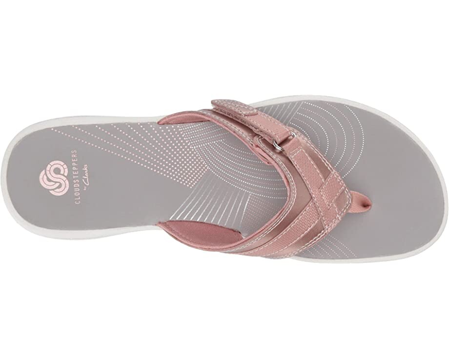 Сандалии Breeze Sea Clarks, розовое золото — фото 3