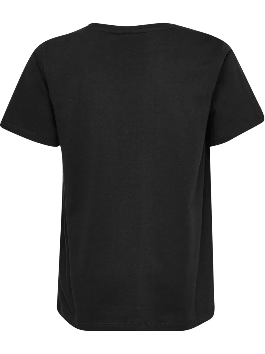 Футболка Hummel Performance Shirt 'Tres' черного цвета — фото 3