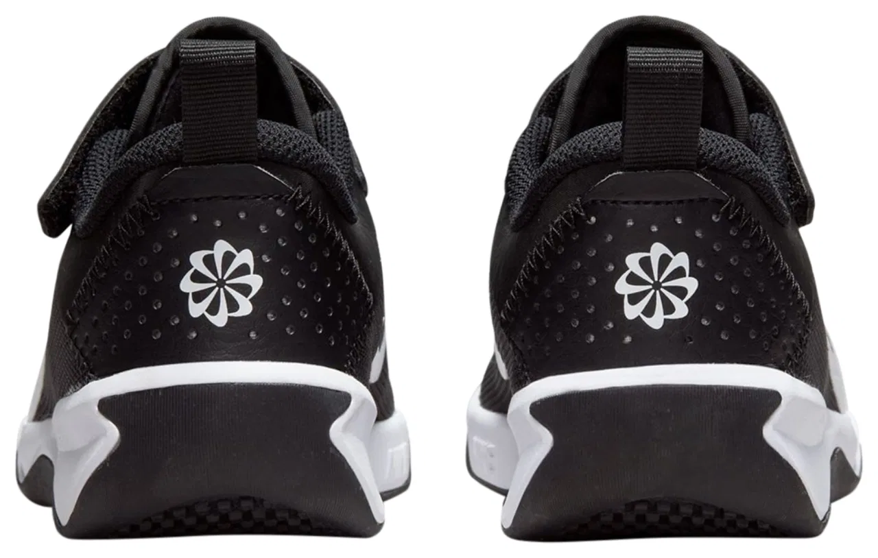 Детские кроссовки для мальчиков с дышащей сеткой Omni Nike, Black/White — фото 3