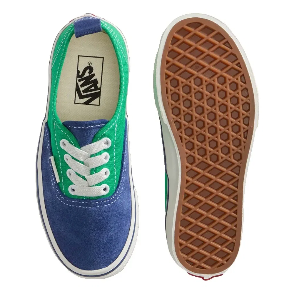 Кроссовки Vans Authentic Elastic Lace Youth, зеленый — фото 4