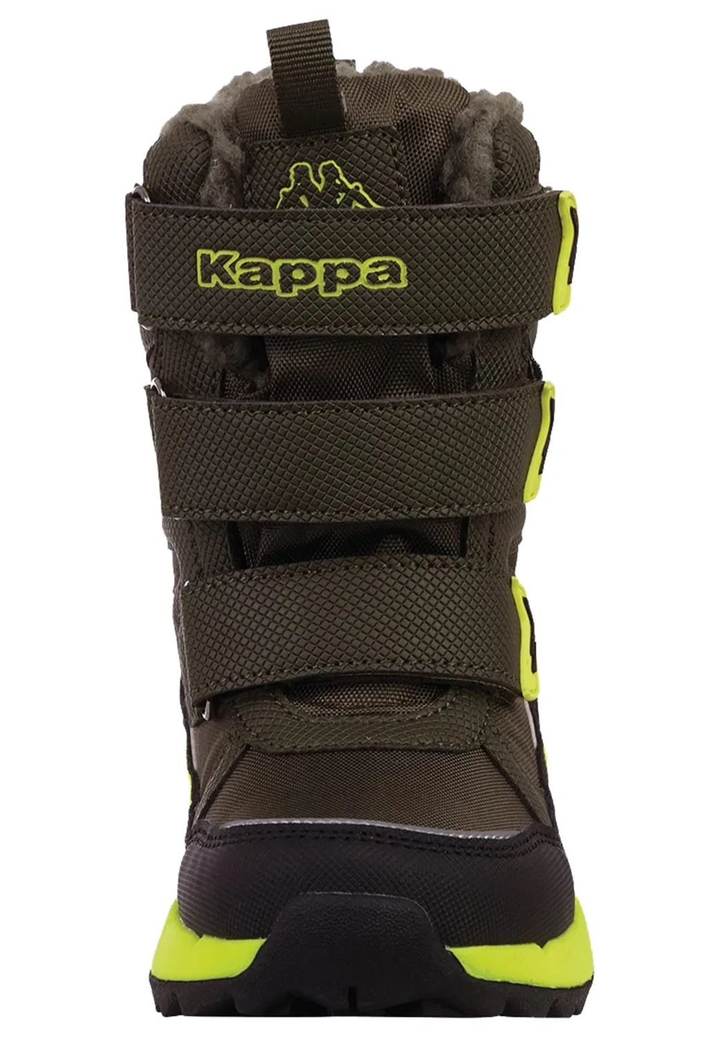 Детские зимние ботинки для мальчиков на платформе Vipos Tex T Kappa, Green — фото 3
