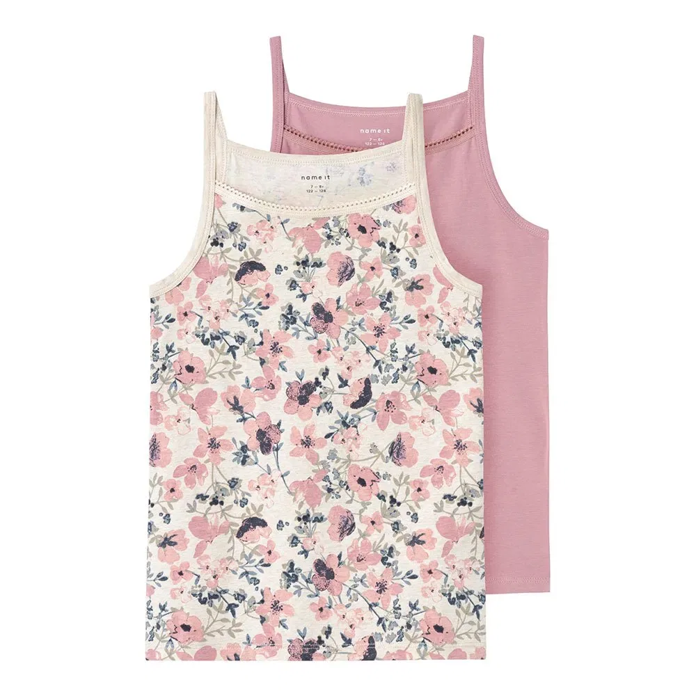 Брюки Nostalgia Flower Strap Name It, розовый