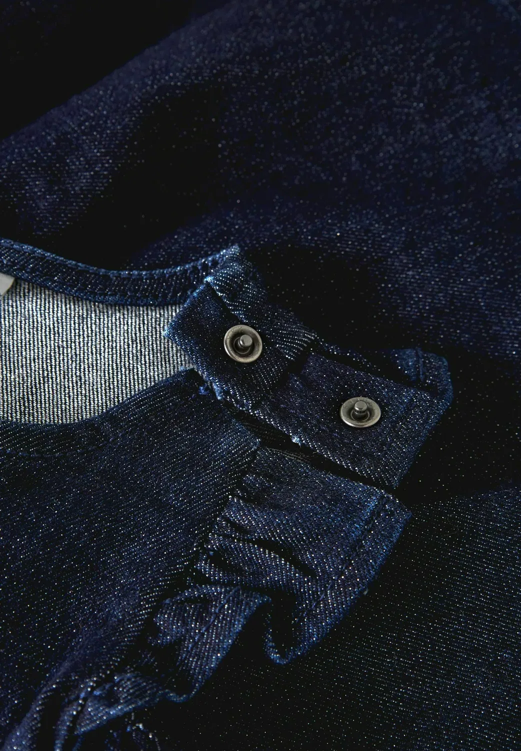Платье из джинсовой ткани - джинсовое платье Name It, Dark Blue Denim — фото 3